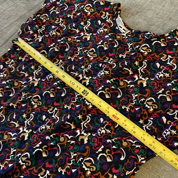 Vintage Christie and Jill medium petite cap sleeve top 24-138 - Picture 6 of 6